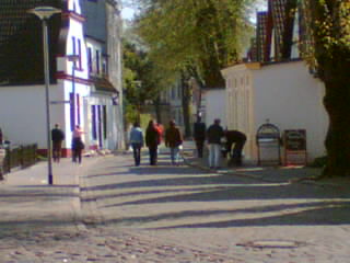 0805warnemünde, altstadtgasse