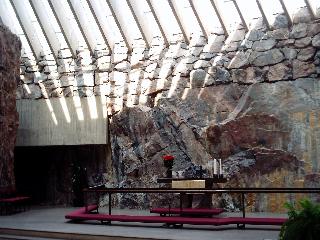 1305altar in der felsenkirche, helsinki, finnland